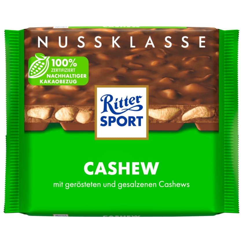 Ritter Sport Nussklasse Cashew 100g